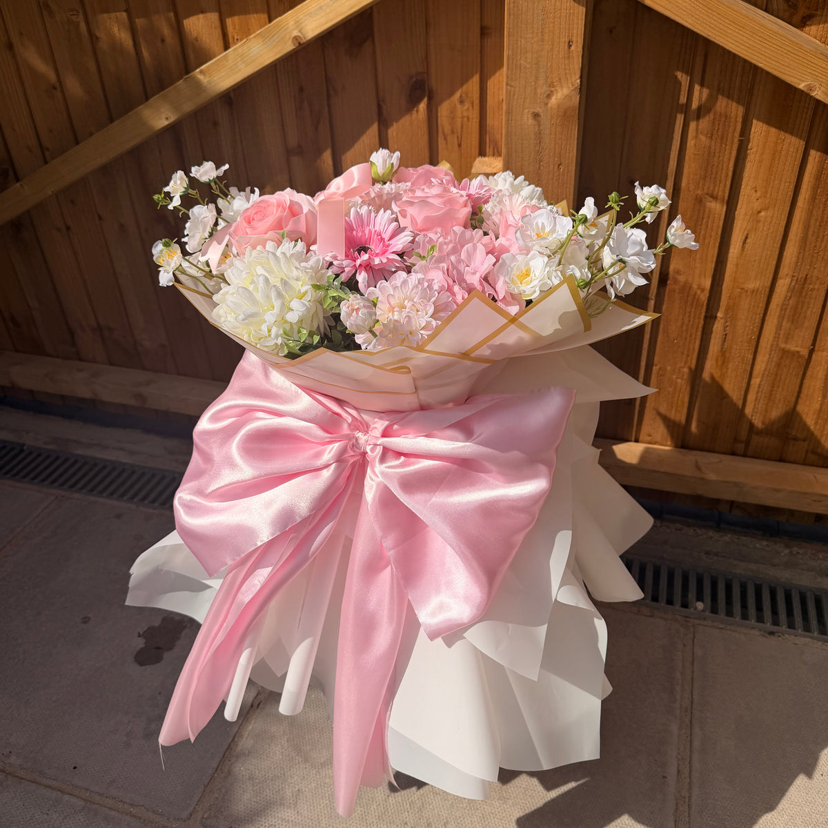 Blush & Ivory Artificial Bouquet