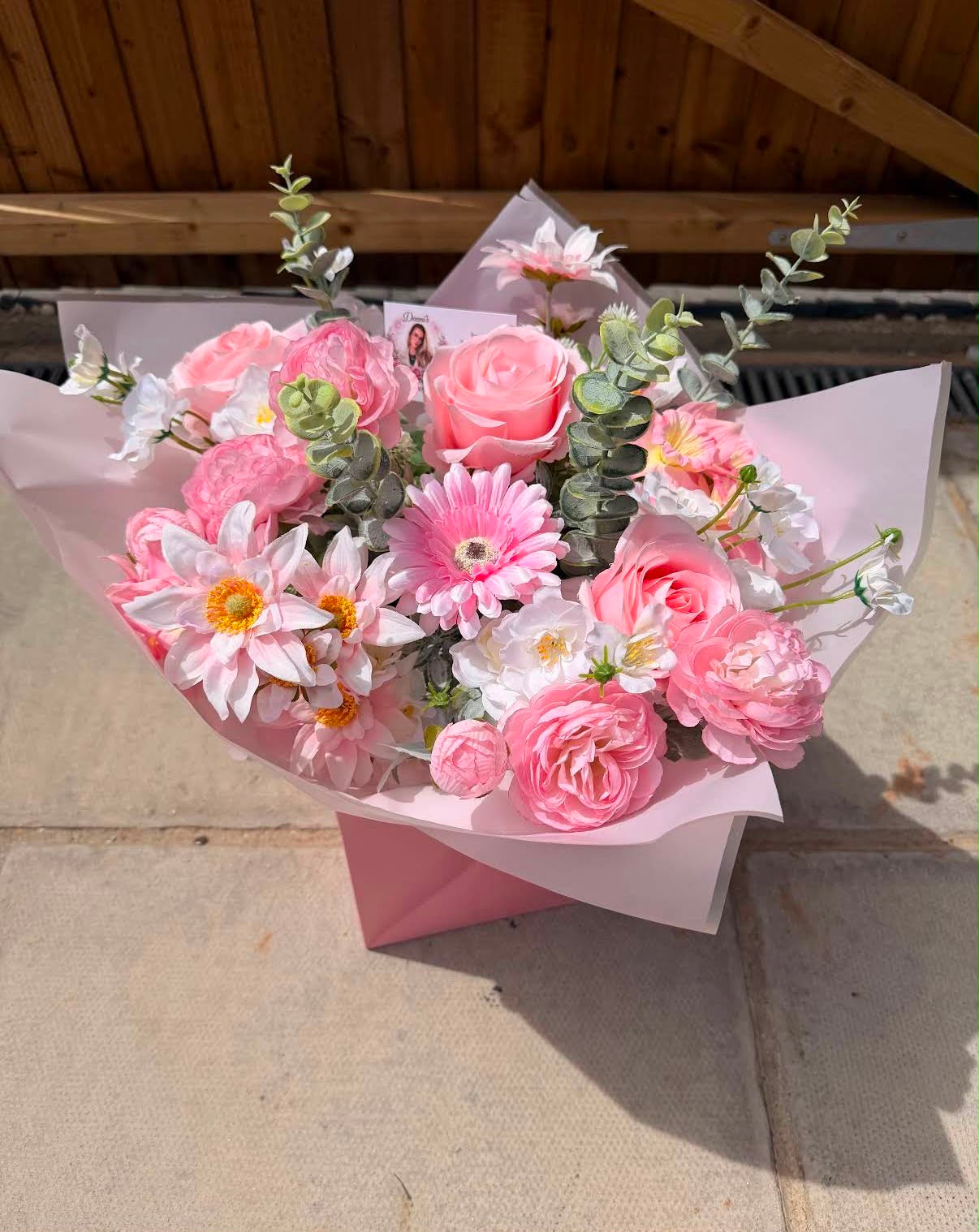 Blush Meadow Artificial Bouquet
