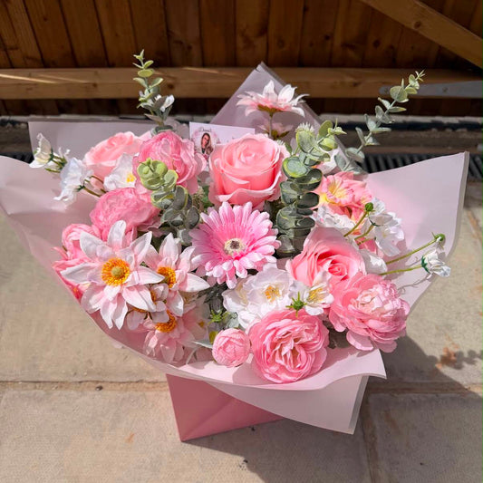 Blush Meadow Artificial Bouquet