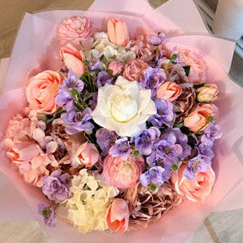 Blush Lavender Artificial Bouquet