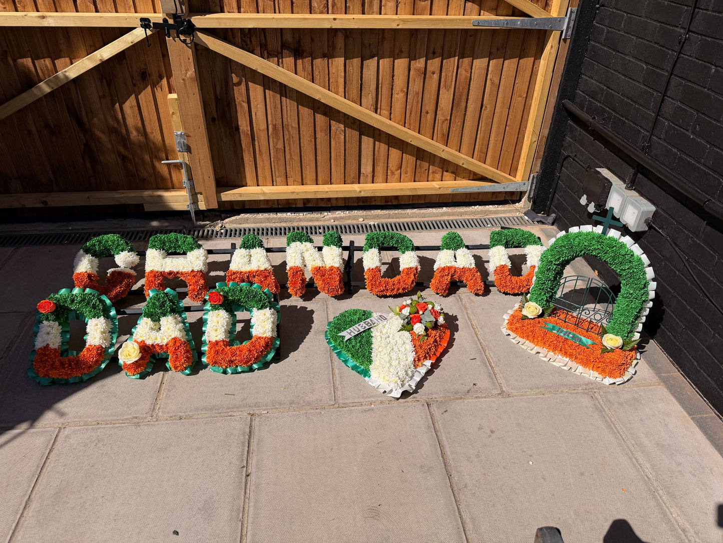 Letter Funeral Tribute
